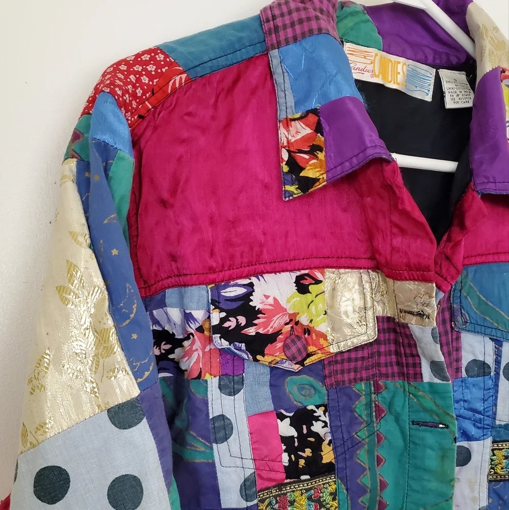 Vintage Candies patchwork jacket - Picture 2 of 15